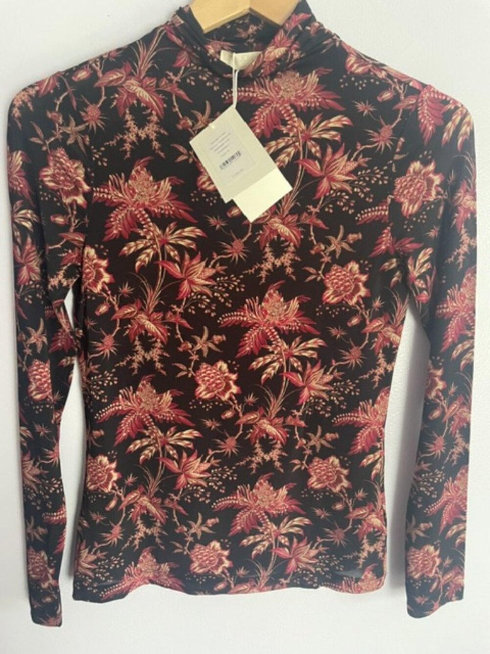 NWT-Ulla Johnson Aurelia LS Turtleneck, Size Small